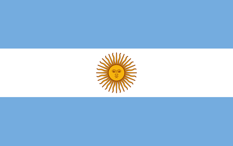 Argentinean flag
