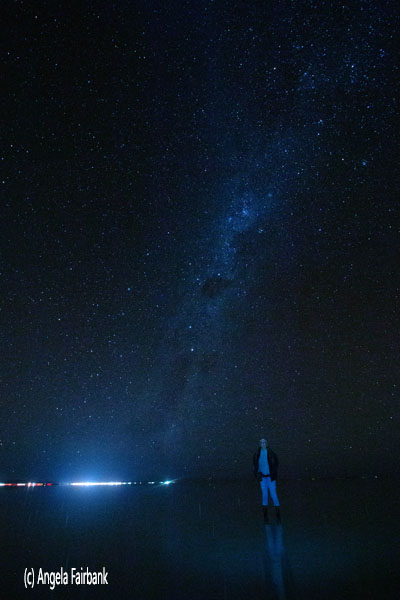 me with milky way