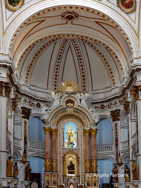 inside altea church