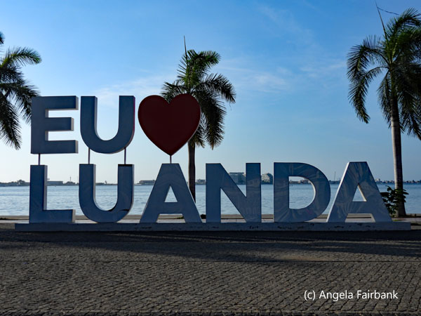 I love Luanda sign