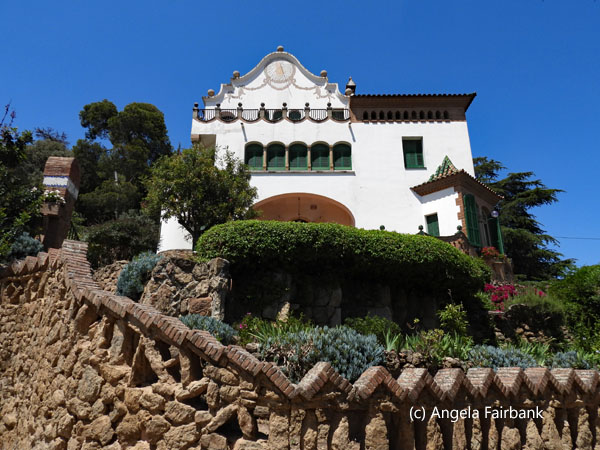 gaudi house in park guell