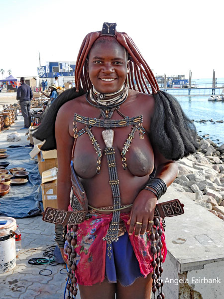 young himba woman