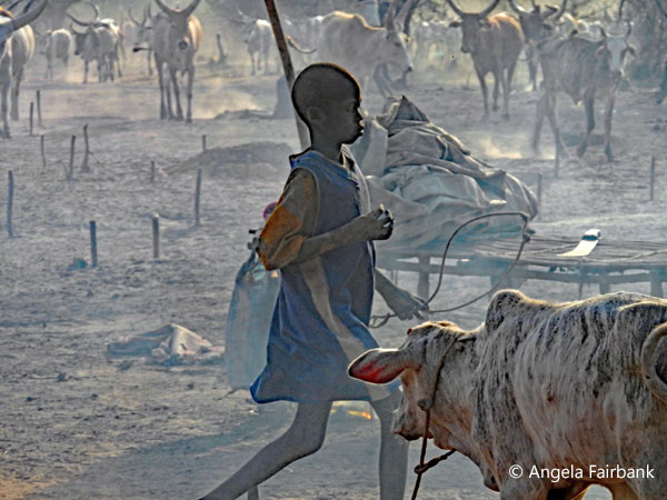mundari camp scene 15