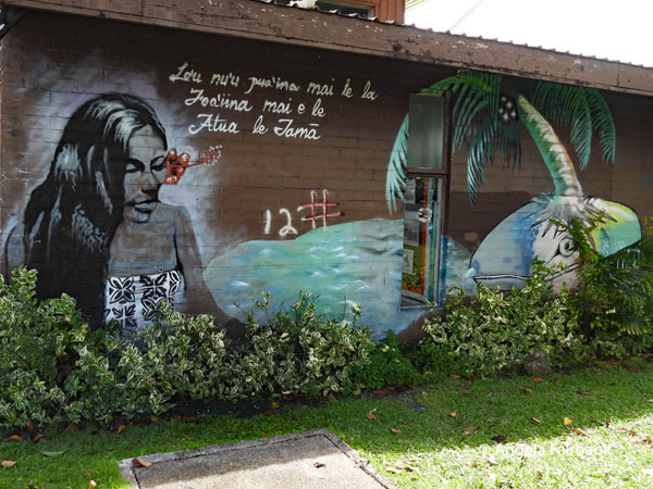 mural in town