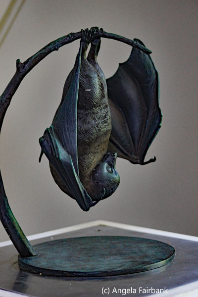statue of fruit bat
