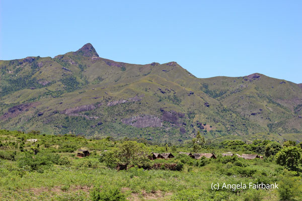 landscape with mountains