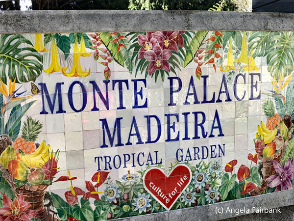 monte palace madeira sign