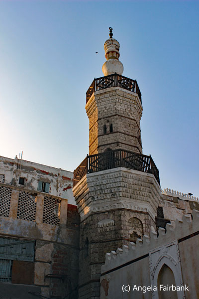 old minaret in al balad