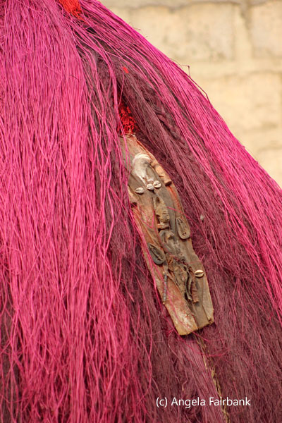 feature of lip of red haystack