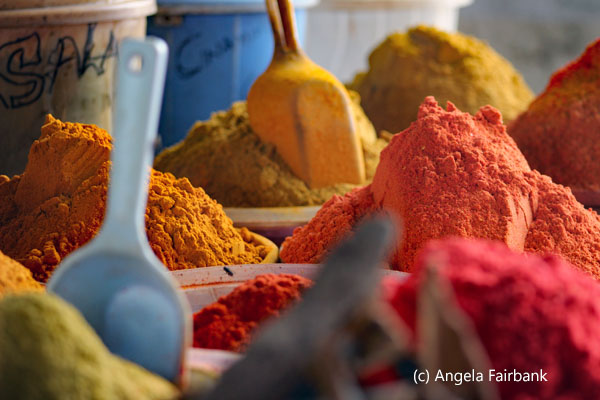 spices in market