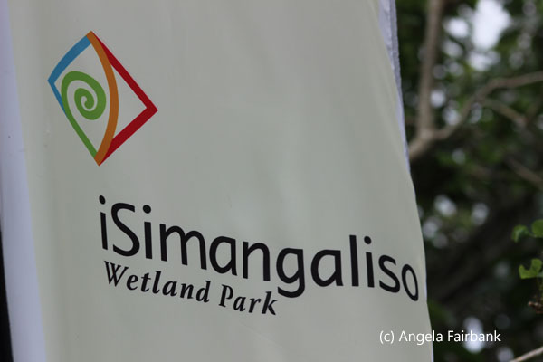 iSimangaliso park sign