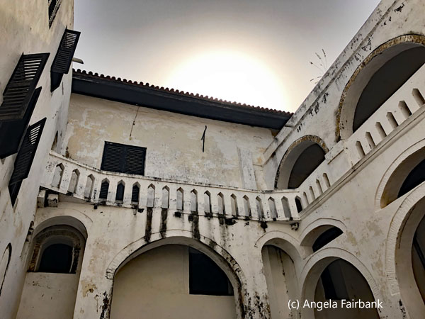 inner courtyard