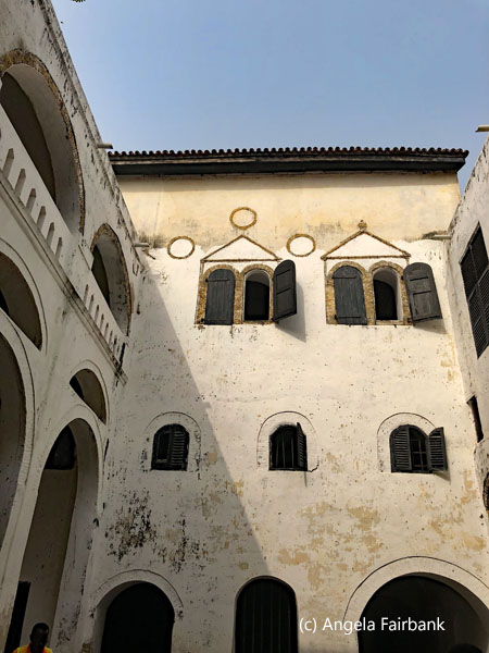 view from inner courtyard where punishment was dished out