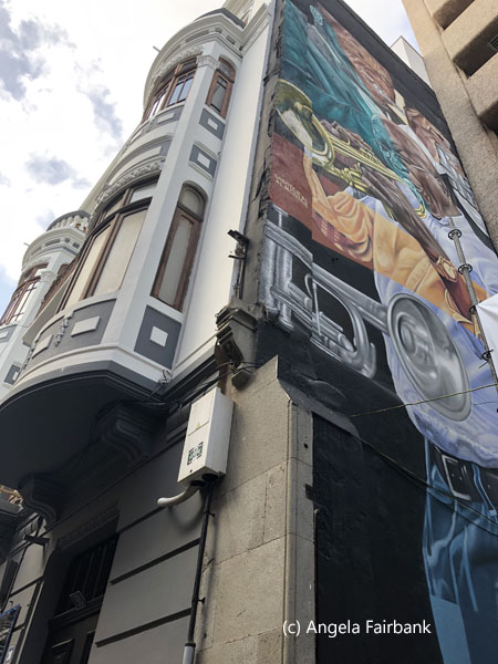 jazz mural