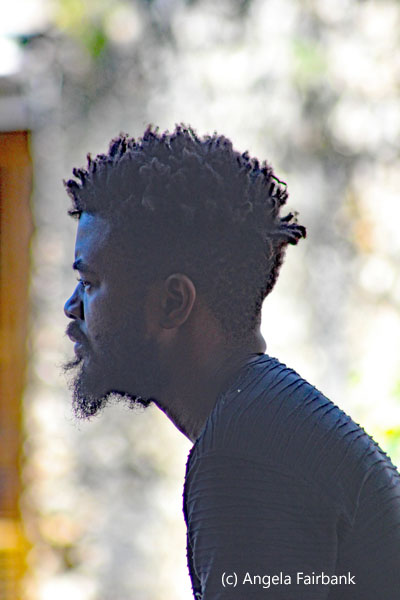 profile of young man