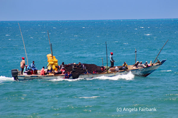 fishing boat in water