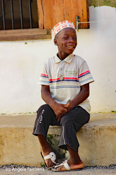boy posing