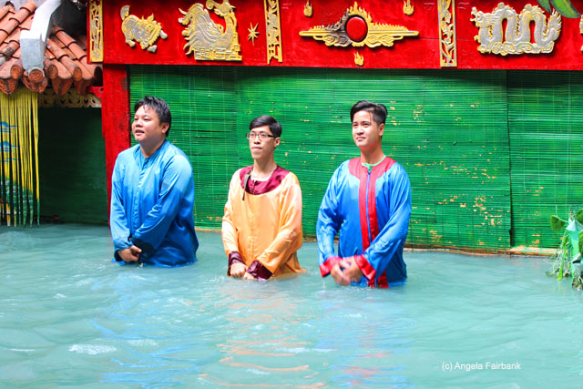 water puppeteers