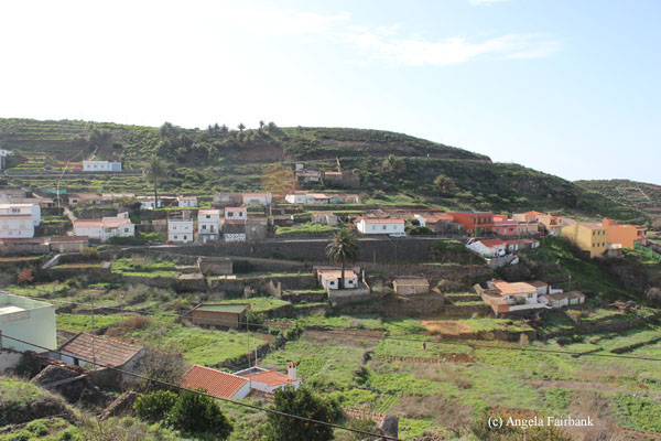 village we stopped and walked in