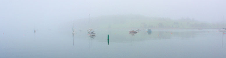 Lunenberg view in fog