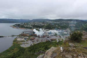 Corner Brook from above
