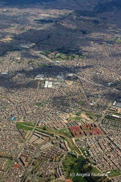 view of Bogota