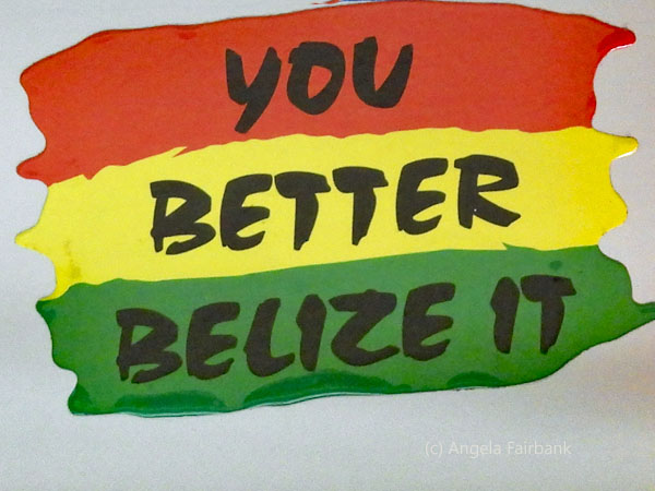 you better belize it sticker