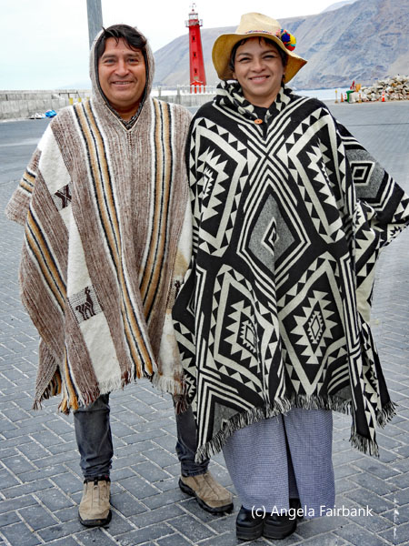 regional representatives in traditional outerwear