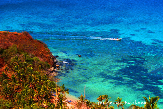 Dravuni Island, Fiji, copyright Angela Fairbank